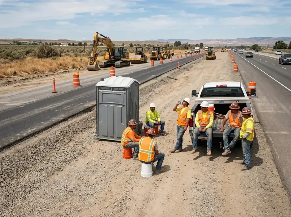 highway-road-construction-crew-007 — frequently asked questions, Porta Potty and Restroom Rentals in Bethel, AK